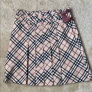Authentic Burberry pleated skirt
